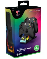 Pdp Afterglow Wave Dual Charger Black