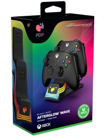 Pdp Afterglow Wave Dual Charger Black 
