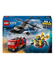 Lego City Helicopter, Fire Engine & Submarine (60462)