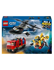 Lego City Helicopter, Fire Engine & Submarine (60462) 