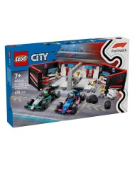 Lego City F1(r) Garage & Mercedes-amg & Alpine Cars (60444)