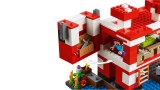 Joc Lego Minecraft Mooshroom House (21270)