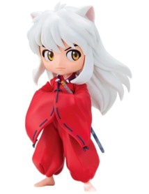 Inuyasha Q Posket-inuyashaa&miroku-(a:inuyasha) 14cm 