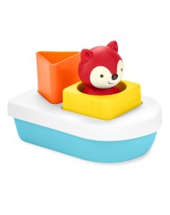 Skip Hop Zoo Bath Toy Sort & Stack Boat