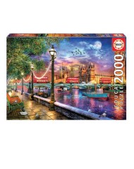 Puzzle 2000 Pieces London Sunset (80-19046)