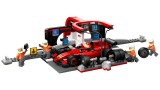 Joc Lego City F1 Pit Stop & Pit Crew With Ferrari Car (60443)