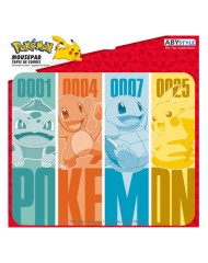 Pokemon Flexible Mousepad Kanto Starters