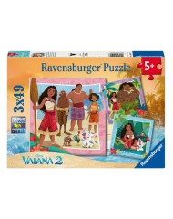 Ravensburger Disney Vaiana 2 3x49pcs (12004102)