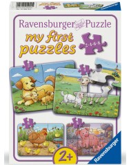 Ravensburger Farm Animal Families 2/4/6/8pcs (12004041)