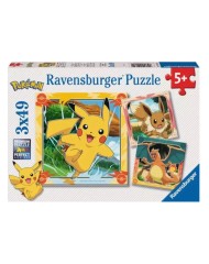 Ravensburger Pokemon 3x49pcs (12004062)