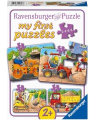 Ravensburger Construction Site Animals 2/4/6/8pcs (10105717)
