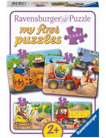 Ravensburger Construction Site Animals 2/4/6/8pcs (10105717) 