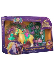 Unicorn Academy Ava & Leaf Stall Playset (6072051) 
