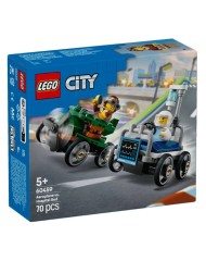 Lego City Airplane Vs. Hospital Bed Race Car Pack (60459)
