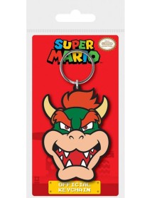 Super Mario Bowser Pvc Keychain 