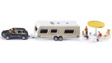  Siku 1:55 Car With Caravan (313-2542)