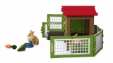  Schleich Rabbit Hutch With 3 Rabbits (42728)