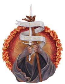 Lord Of The Rings You Shall Not Pass Wall Plaque 