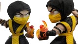 Figurina Joc Iron Studios & Minico Mortal Kombat Scorpion Vs Sub Zero Arcade Set Minico 16cm