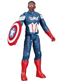 Captain America Brave New World Titan Heroes Sam Wilson Action 30cm F9276 