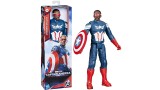 Figurina Joc Captain America Brave New World Titan Heroes Sam Wilson Action 30cm F9276