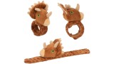 Jucarie Plus Dino World Slap Bracelet Plush Random (0413219)