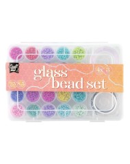 Craft ID Glass Bead MIX, 25 Colours (cr1406/ge)