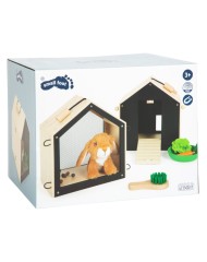 Small Foot Rabbit Cage With Run (I-sf12399)
