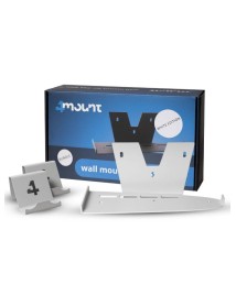 4mount Wall Mount For Slim Console Bundle White 