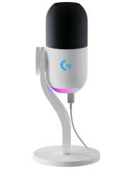 Logitech Yeti Gx Dynamic Rgb Gaming Mic & Lightsync, Off-white