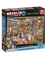 Wasgij Mystery 28 Feline Frenzy(1000 Pieces) (1110100506)