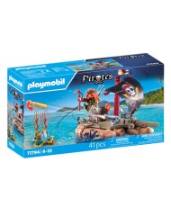 Playmobil Pirate Raft With Treasure (71794)