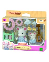Sylvanian Families Bath Time Bubble Siblings 5805
