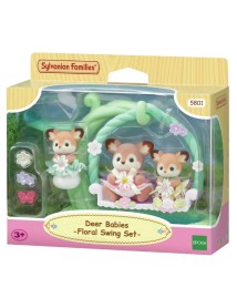 Sylvanian Families Deer Babies Floral Swing Set 5801 