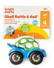 Bright Starts Toy Car Rattle & Roll Buggietm Blue (bs-81559)