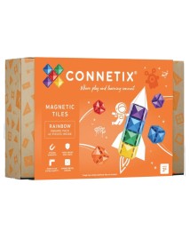 Connetix Rainbow Square Pack 42 Pieces (ct-r-00042-sq) 