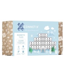 Connetix Rectangle Pack 12 Pieces Clear (ct-C-00012-re) 