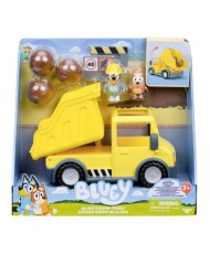 Blueys Dump Truck With Exclusive Hard-hat Bluey And Muddy Bingo Figures (90317)