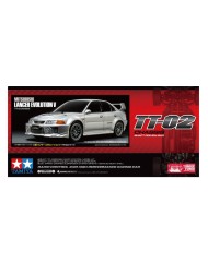 Tamiya 1/10 R/C Mitsubishi Lancer Evolution V (tt-02) (545605)