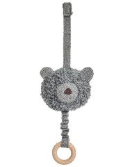 Smallstuff Music Mobile, Wool Boucle, Grey Melange (40011-43)