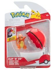 Pokemon Clip N Go Charmander With Poke Ball (pkw3635)