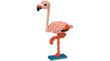 Joc Lego Bandai Nanoblock Animal Pink Flamingo Building Block (nbc204)