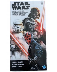 Star Wars Clash Of The Dark Side Darth Vader Stormtrooper Dart Maul G0312