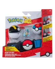 Pokemon Clip N Go Belt Set Squirtle (pkw3648)