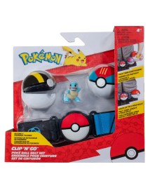 Pokemon Clip N Go Belt Set Squirtle (pkw3648) 