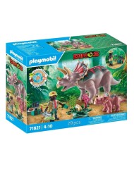 Playmobil Triceratops Family (71821)