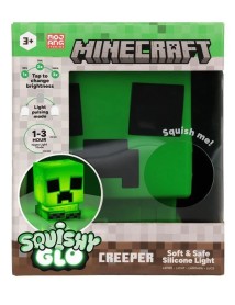 Minecraft Creeper Squishyglo Silicone Light Rechargeable 