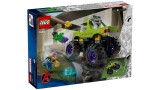 Joc Lego Marvel Super Heroes Avengers The Hulk Truck Vs. Thanos (76312)