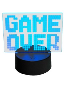 Mecharite 3d Lampe Game Over 