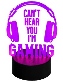 Mecharite 3d Lampe Cant Hear You 